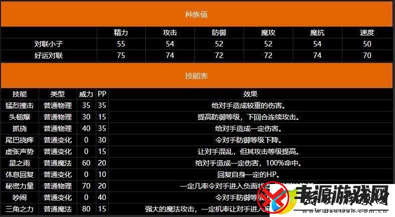 洛克王国对联小子技能是什么