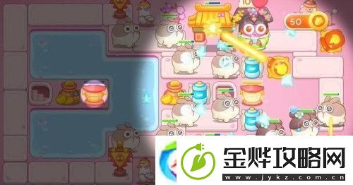 保卫萝卜4秋妃传第八十二关满星攻略