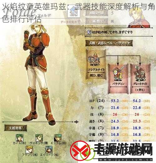 火焰纹章英雄玛兹:武器技能深度解析与角色排行评估