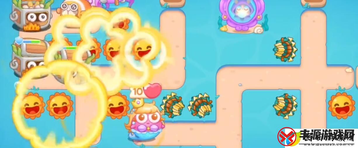 保卫萝卜4海的闺女第104关怎么过