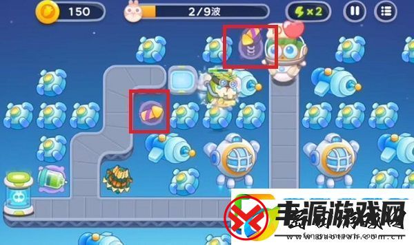 保卫萝卜4太空穿越第26关通关攻略