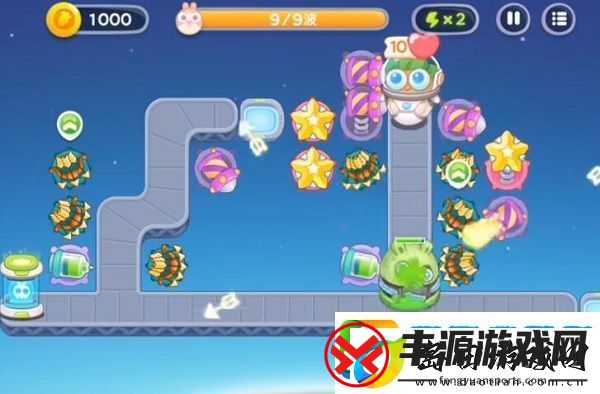 保卫萝卜4太空穿越第26关通关攻略