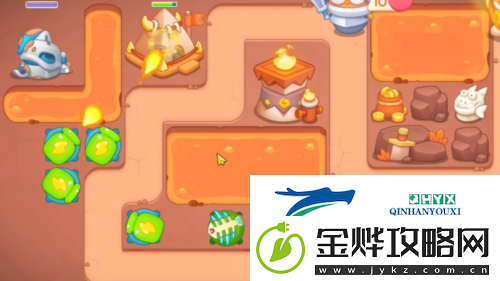 保卫萝卜4饿龙传说第60关怎么过