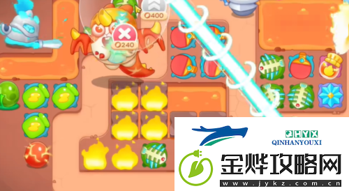 保卫萝卜4饿龙传说第60关怎么过