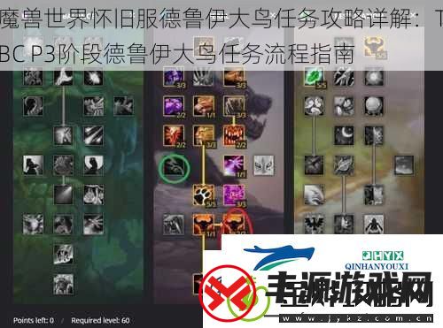 魔兽世界怀旧服德鲁伊大鸟任务攻略详解:TBCP3阶段德鲁伊大鸟任务流程指南