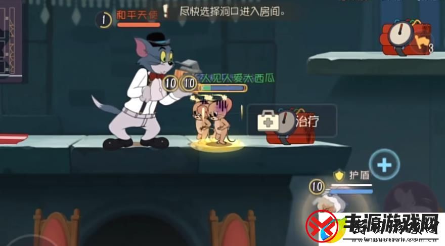 猫和老鼠手游表演者杰瑞为什么无法击倒