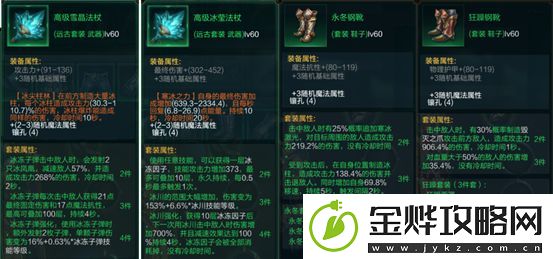 拉结尔各职业强力套装推荐-职业强力套装加点推荐