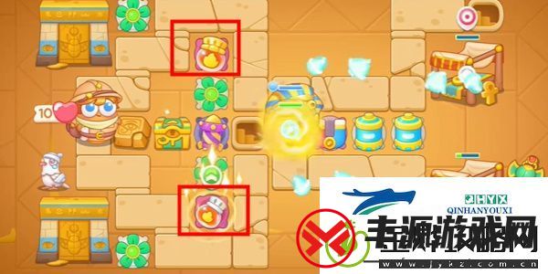 保卫萝卜4法老归来第36关怎么过