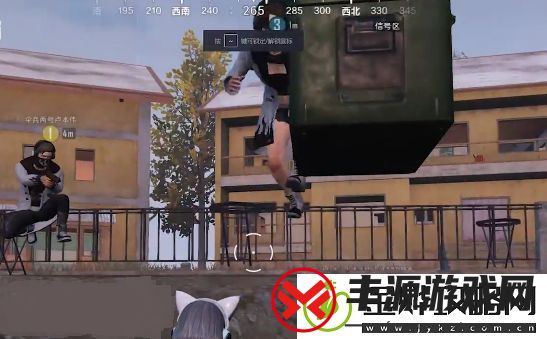 和平精英极寒模式怎么遁地