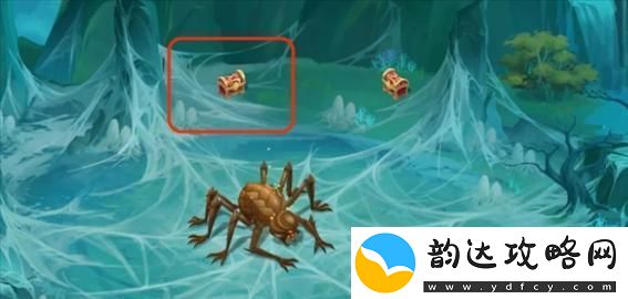 仙剑世界黑蜘蛛森林宝箱在哪