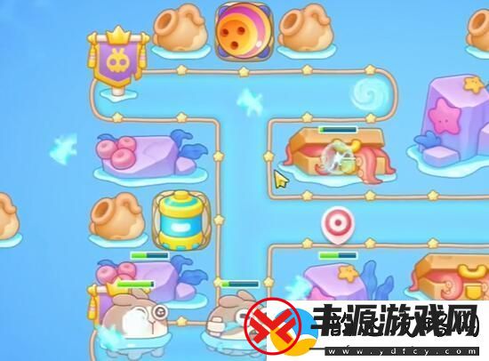 保卫萝卜4海的闺女第11关怎么过海的闺女第11关攻略