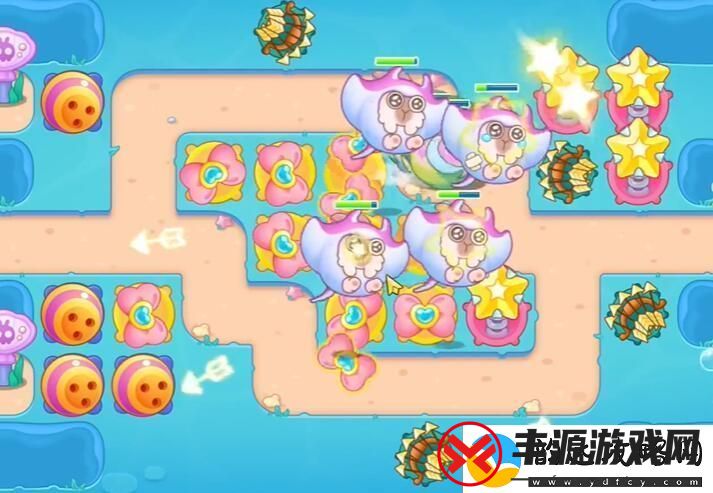 保卫萝卜4海的闺女第11关怎么过海的闺女第11关攻略