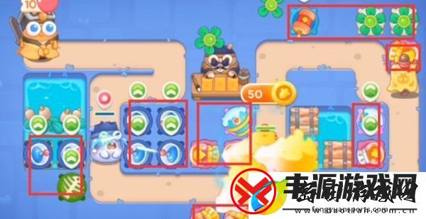 保卫萝卜4阿波道长第35关攻略