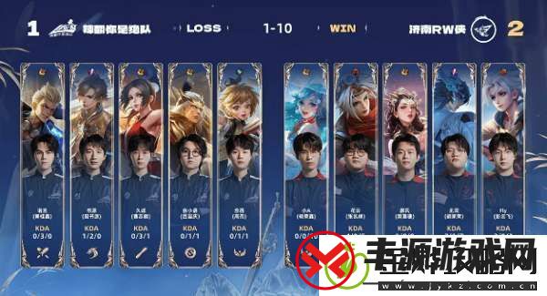 RW侠21辣辣队双大亚连持续压进RW侠势如破竹拿下比赛