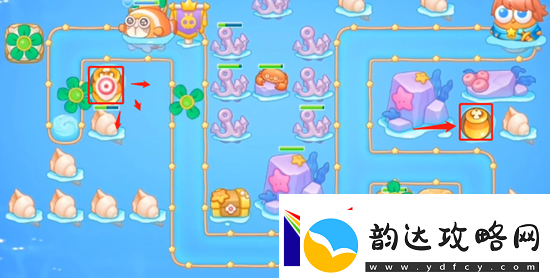 保卫萝卜4海的闺女第2关通关攻略