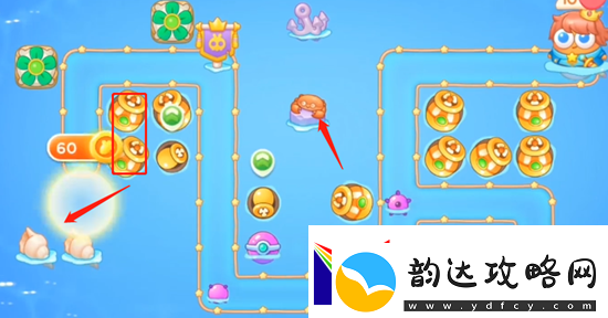保卫萝卜4海的闺女第2关通关攻略