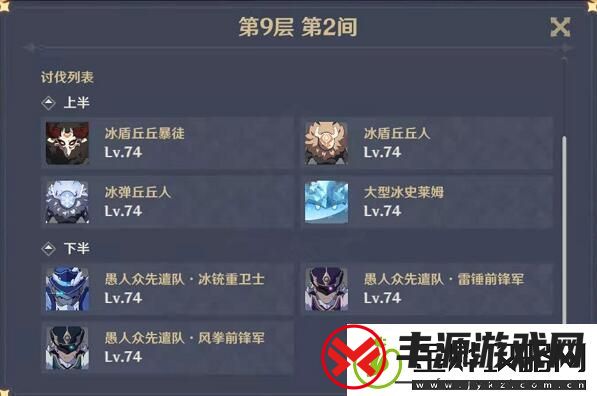 原神深渊第九层怎么打