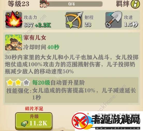 王小屋的屋屋保卫战角色攻略