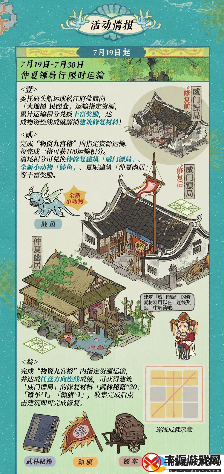江南百景图碧波椰影送清凉活动怎么玩碧波椰影送清凉活动介绍青松资讯