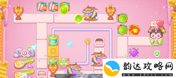 保卫萝卜4秋妃传第103关怎么过