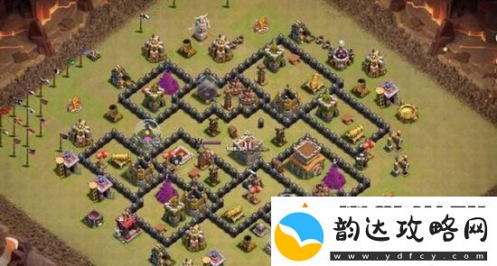 部落冲突8本神阵怎么布局