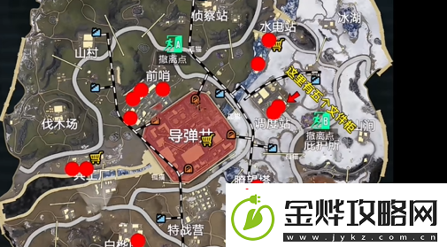 地铁逃生冰河禁区神秘打野点在哪