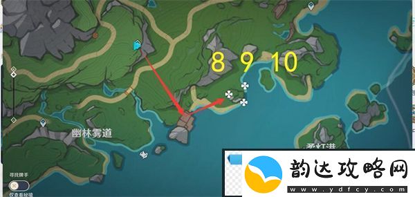 原神4.2仙灵位置在哪里