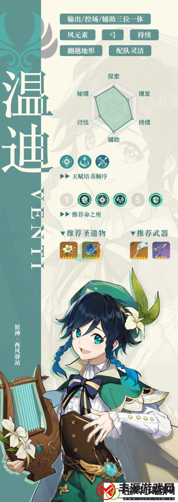 原神温迪武器推荐介绍