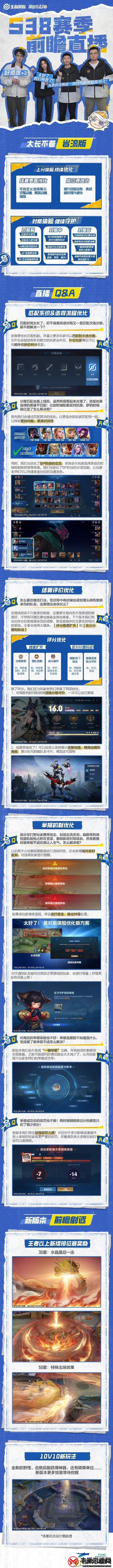 S38版本前瞻直播优化内容介绍王者荣耀S38新赛季前瞻有什么更新