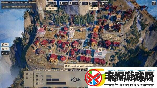 山脉城市建造游戏峰顶王国Steam开启抢先体验