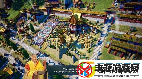 山脉城市建造游戏峰顶王国Steam开启抢先体验