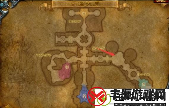 魔兽世界岩石大厅任务在哪接