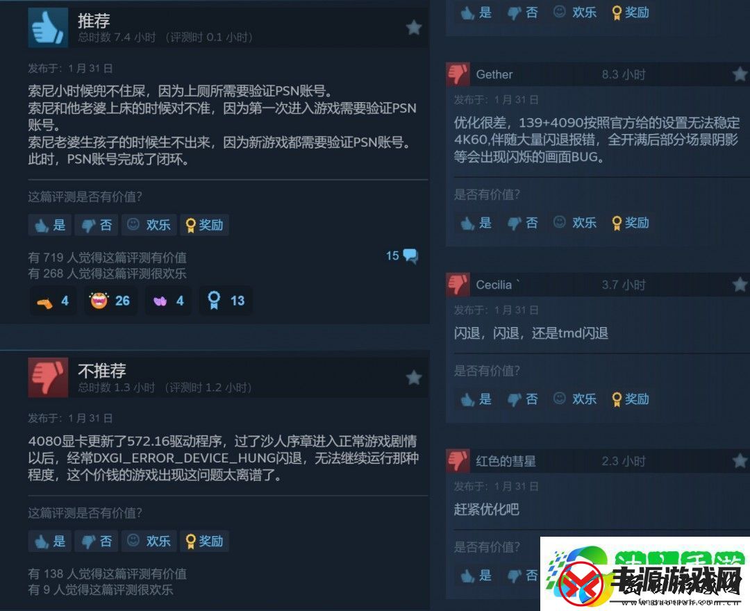 优化太烂！漫威蜘蛛侠2Steam中文区多半差评