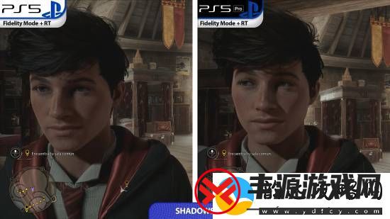 霍格沃茨之遗PS5Pro画面对比