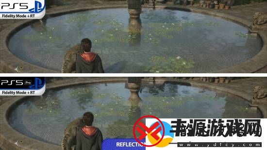 霍格沃茨之遗PS5Pro画面对比