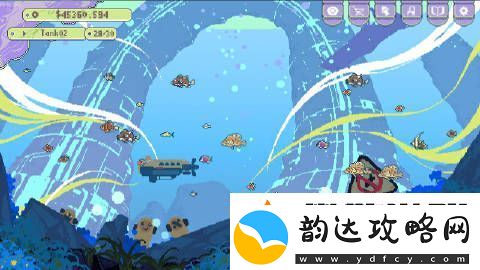 独立开发像素风格放置游戏幻想鱼箱获特别好评